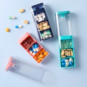 3 Layer Vertical Pill Organizer – BS1289J (1)