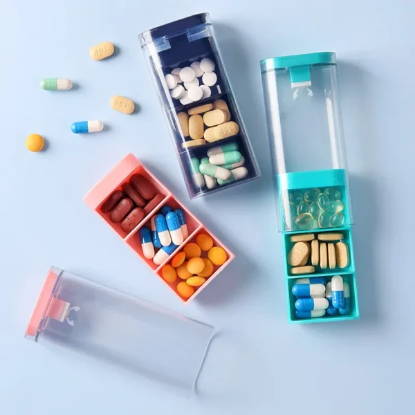 3 Layer Vertical Pill Organizer – BS1289J (1)