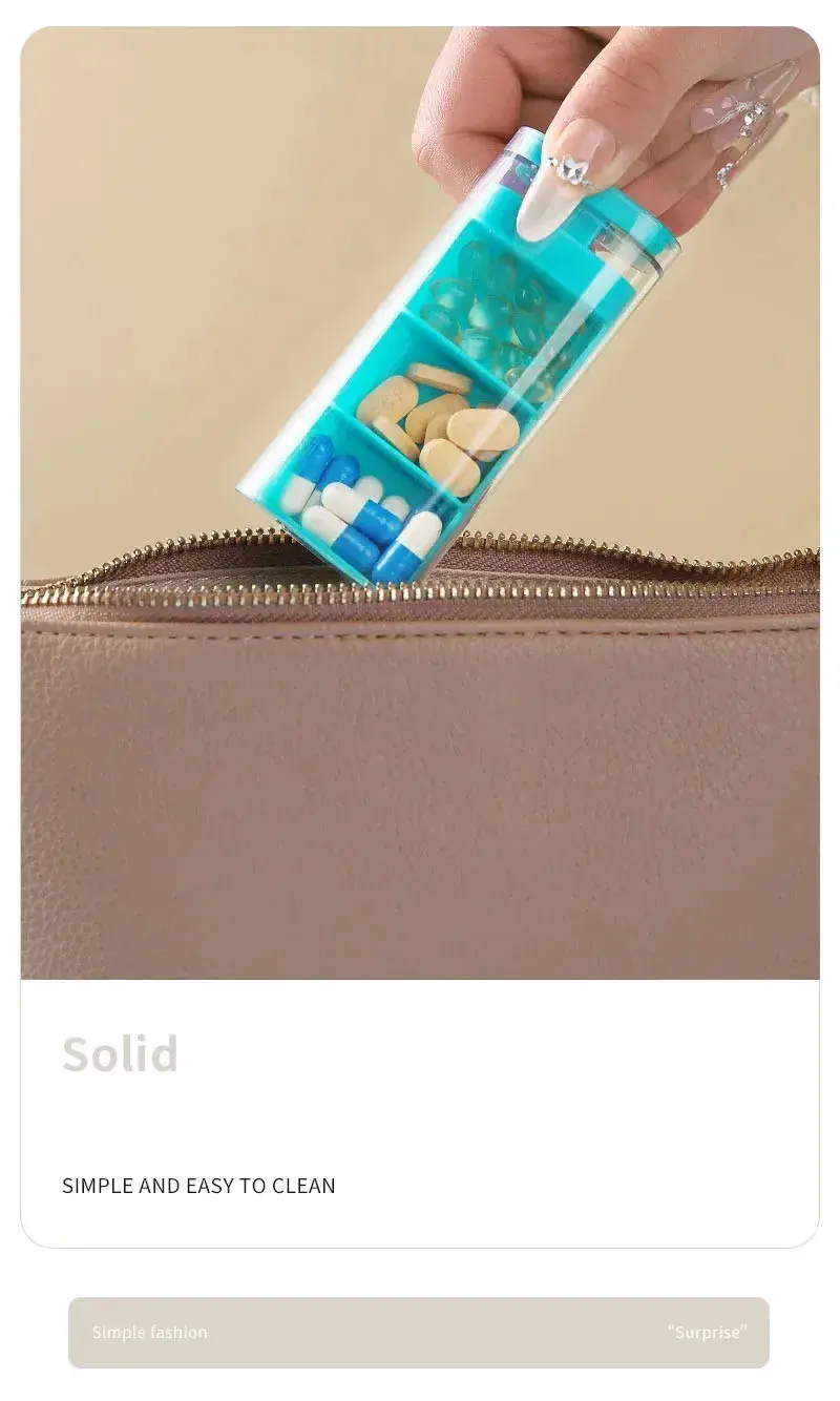 3 Layer Vertical Pill Organizer – BS1289J (11)