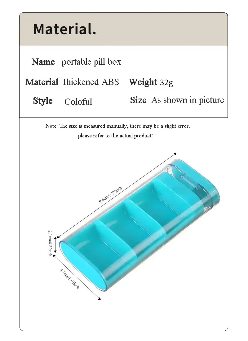 3 Layer Vertical Pill Organizer – BS1289J (3)
