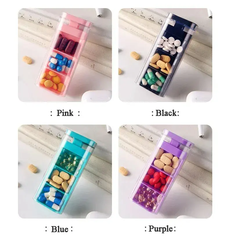3 Layer Vertical Pill Organizer – BS1289J (4)