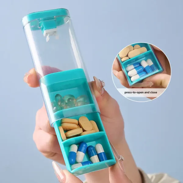 3 Layer Vertical Pill Organizer – BS1289J (4)