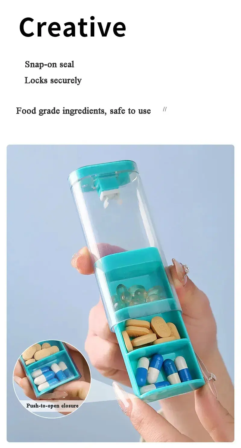 3 Layer Vertical Pill Organizer – BS1289J (6)