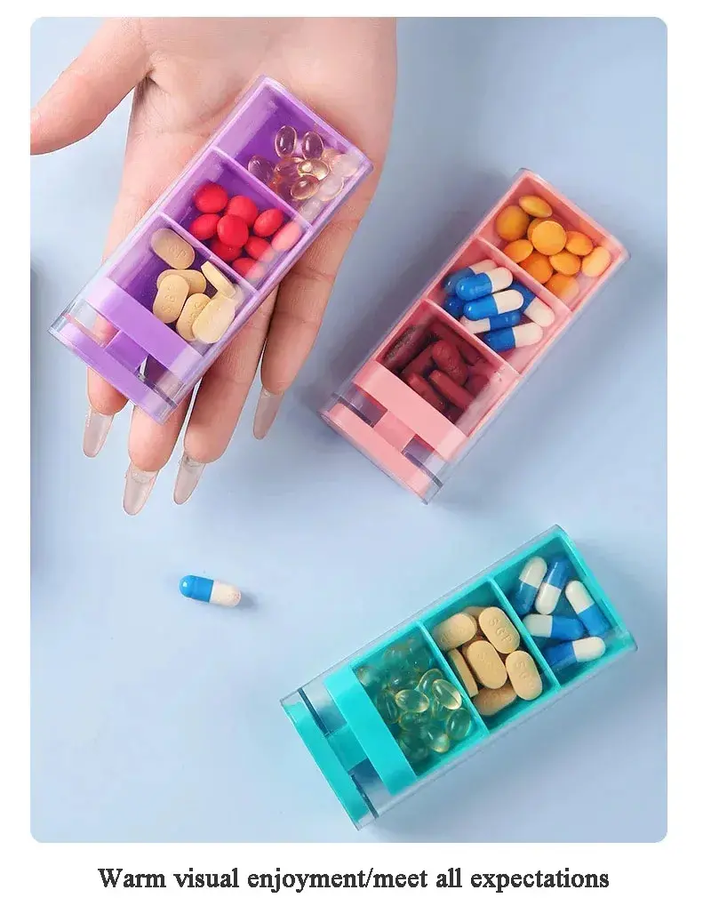 3 Layer Vertical Pill Organizer – BS1289J (8)