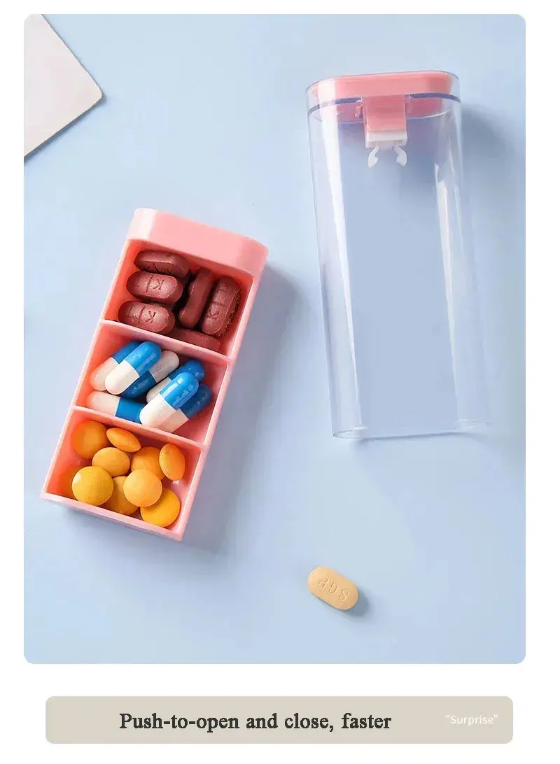 3 Layer Vertical Pill Organizer – BS1289J (9)