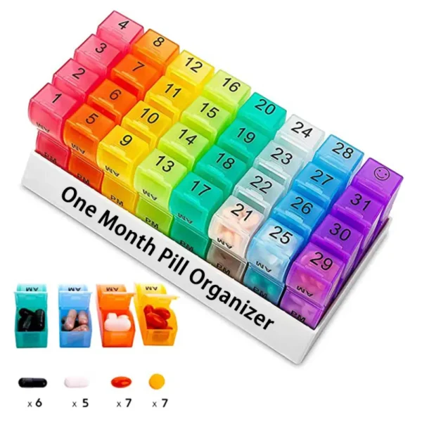 31 Day AMPM Monthly Pill Organizer BS0491J (1)