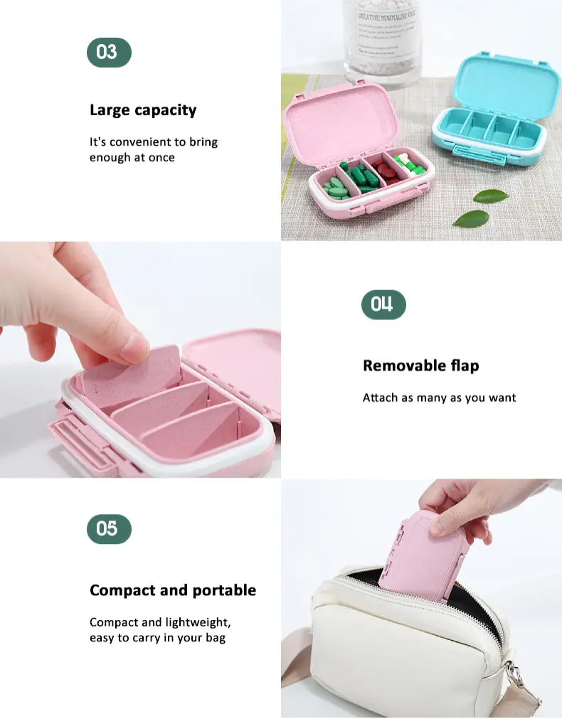4 Compartment Pill Case (8)