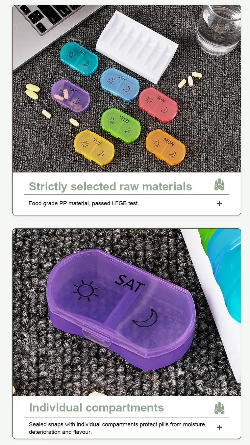 7 Day AMPM Pill Organizer (3)
