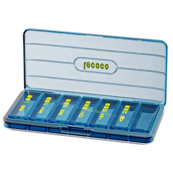 7 Day Pill Organizer with 3 Times A Day Compartments (1)