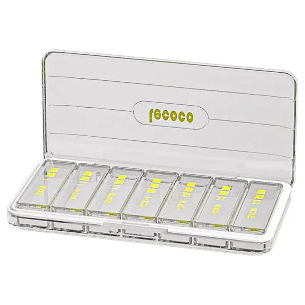7 Day Pill Organizer with 3 Times A Day Compartments (6)