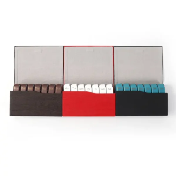 7 Day Pill Organizer with PU Leather Case BS1247J (11)