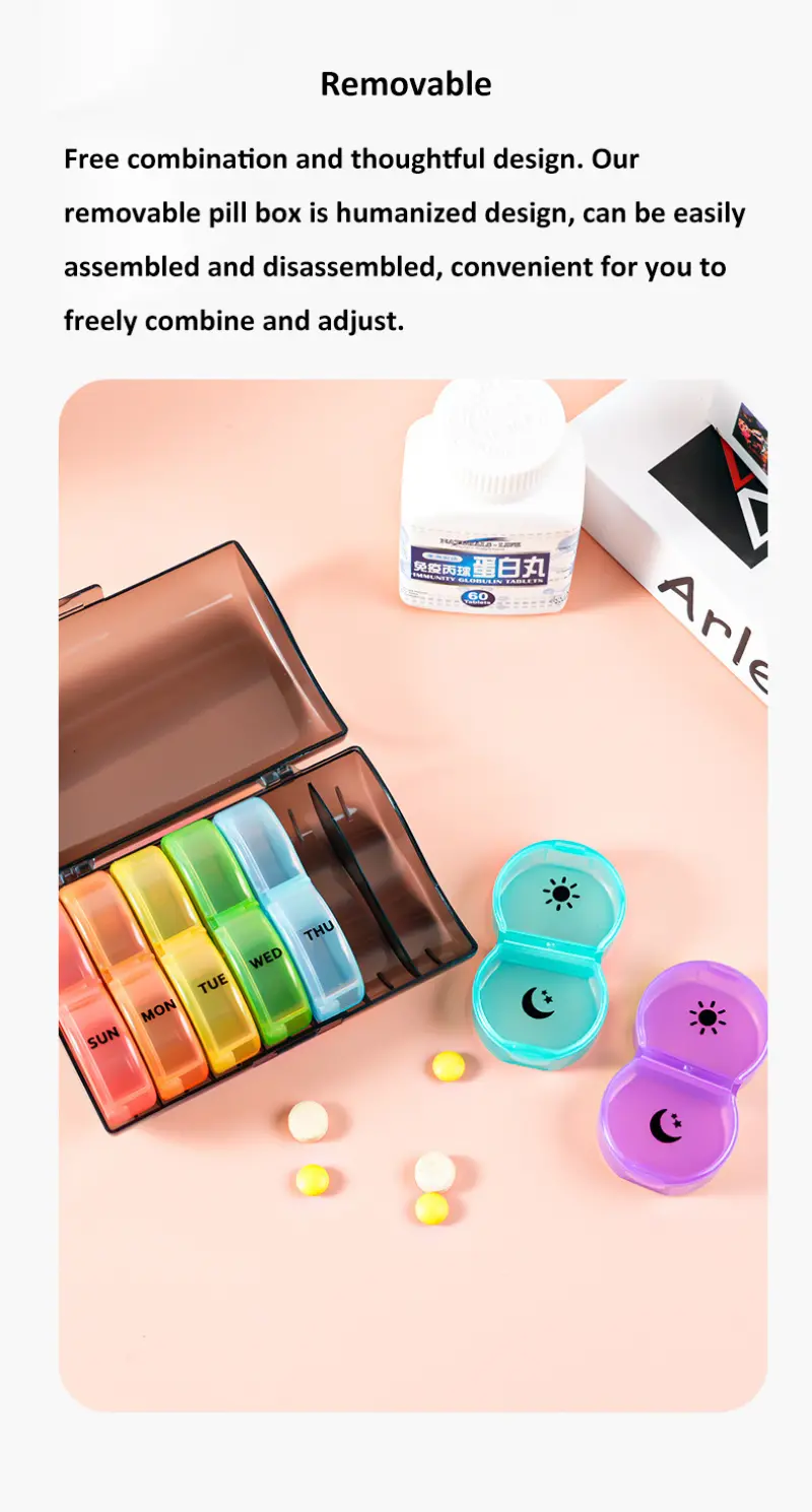 7 Day Twice a Day Travel Pill Case BS1233J (3)