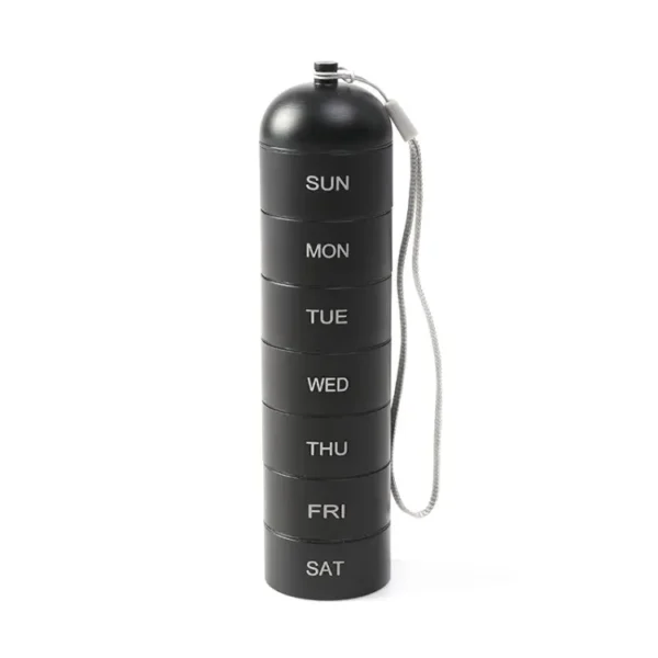 7 Day Waterproof Metal Pill Organizer (6)