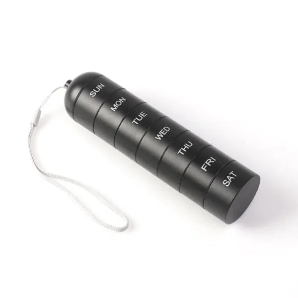 7 Day Waterproof Metal Pill Organizer (7)