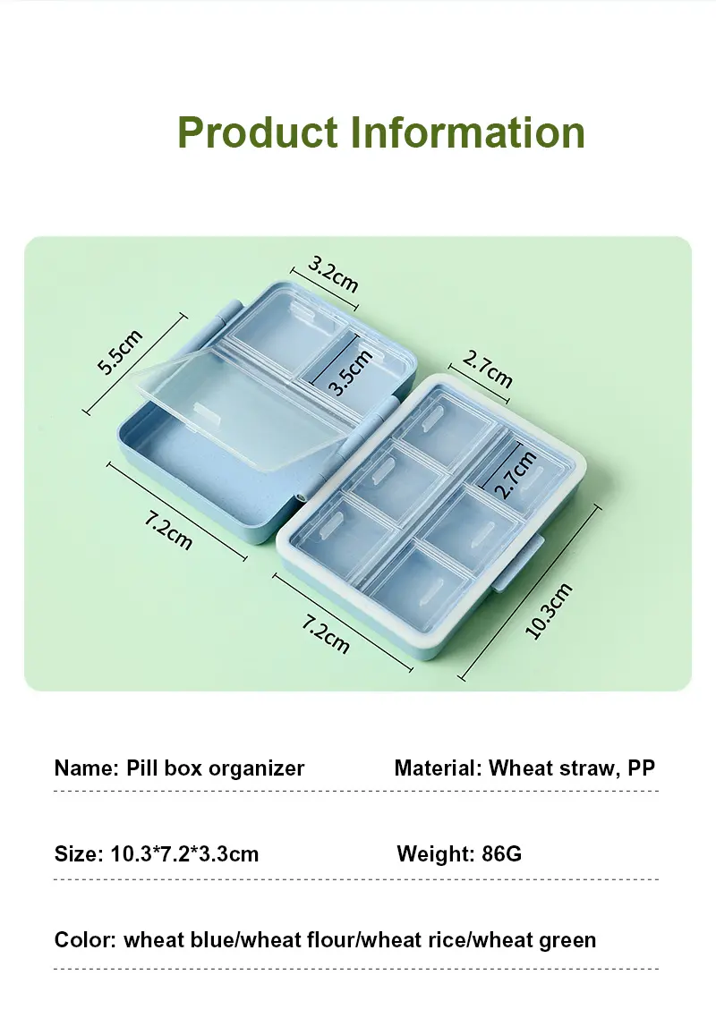 9 Compartment Pill Organizer BS1242J (2)