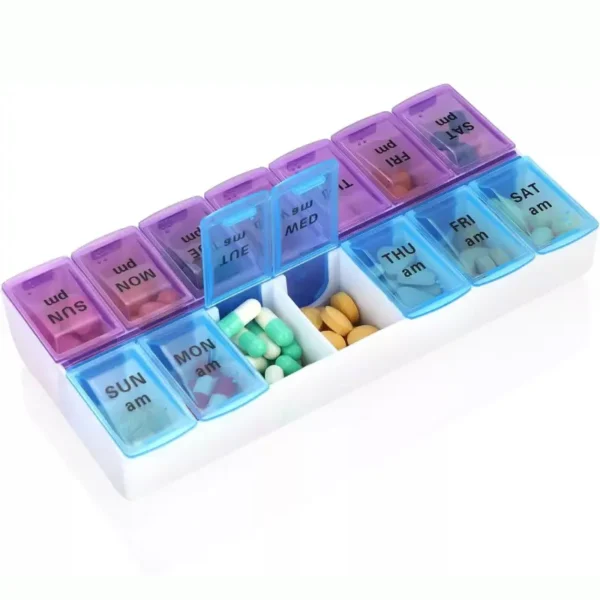 AM PM Weekly Pill Box BS0096J S (8)