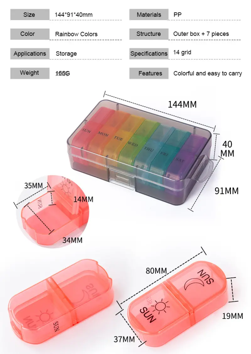 AMPM Weekly Organizer BS1237J (2)