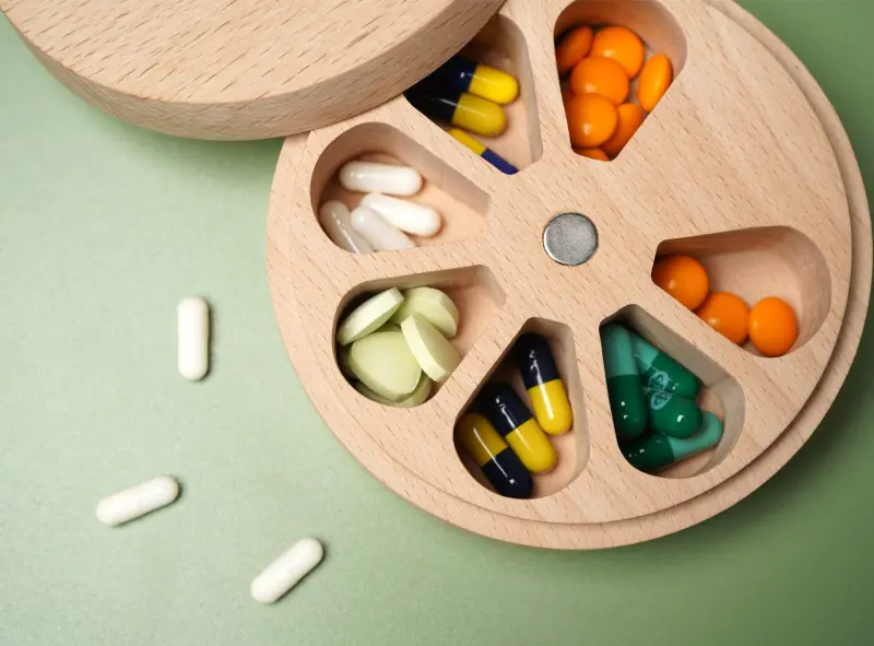 Bamboo Weekly Pill Organizer BS0780J (5)