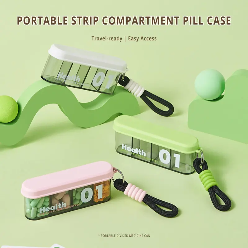Compact Travel Pill Organizer – BS1290J (1)