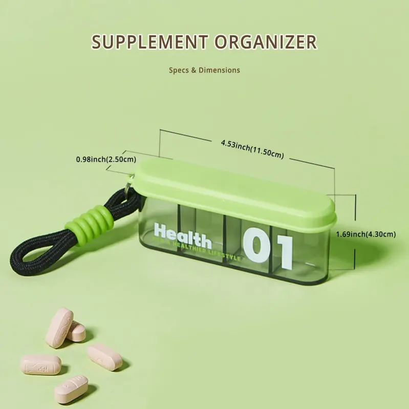 Compact Travel Pill Organizer – BS1290J (2)