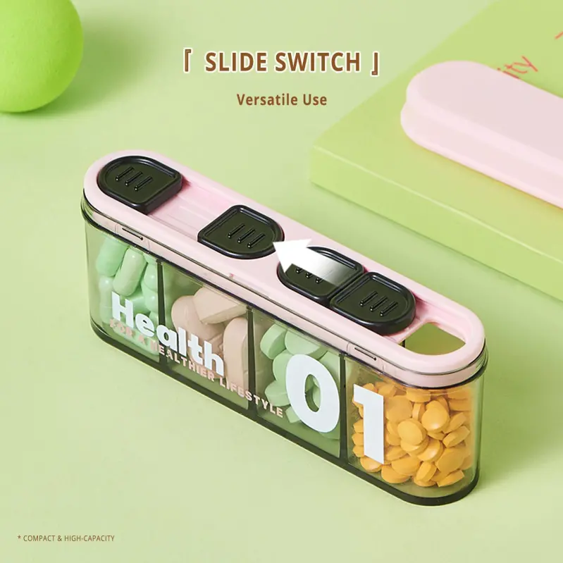 Compact Travel Pill Organizer – BS1290J (4)