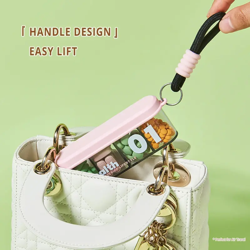 Compact Travel Pill Organizer – BS1290J (7)