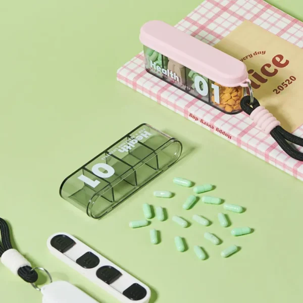 Compact Travel Pill Organizer – BS1290J (8)