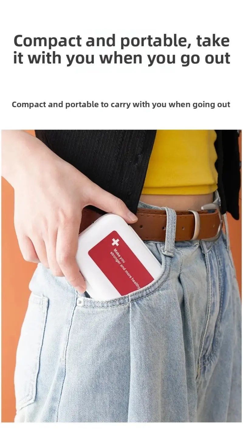 Compact Waterproof Pill Organizer (11)