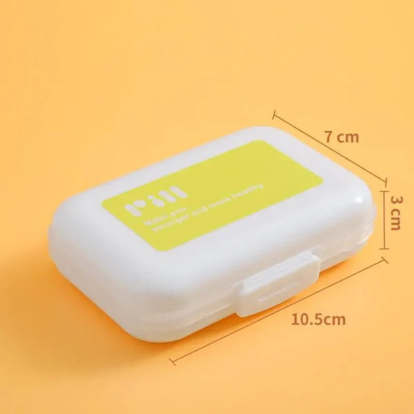 Compact Waterproof Pill Organizer (5)