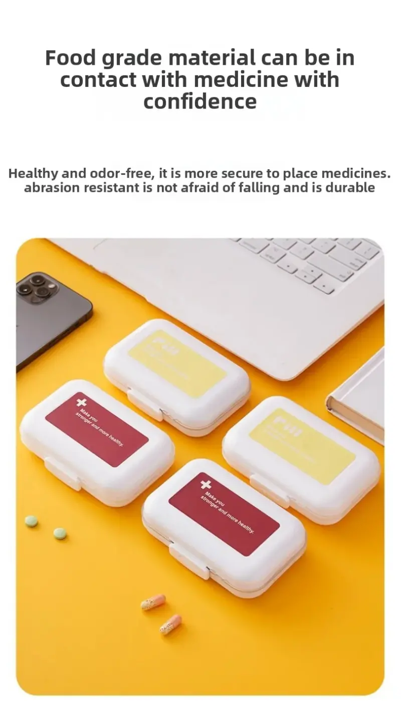 Compact Waterproof Pill Organizer (6)