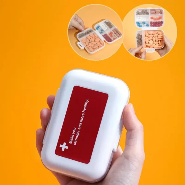 Compact Waterproof Pill Organizer (7)