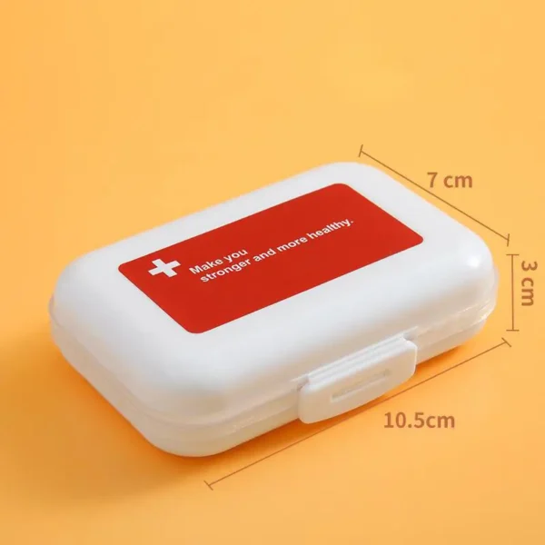 Compact Waterproof Pill Organizer (8)
