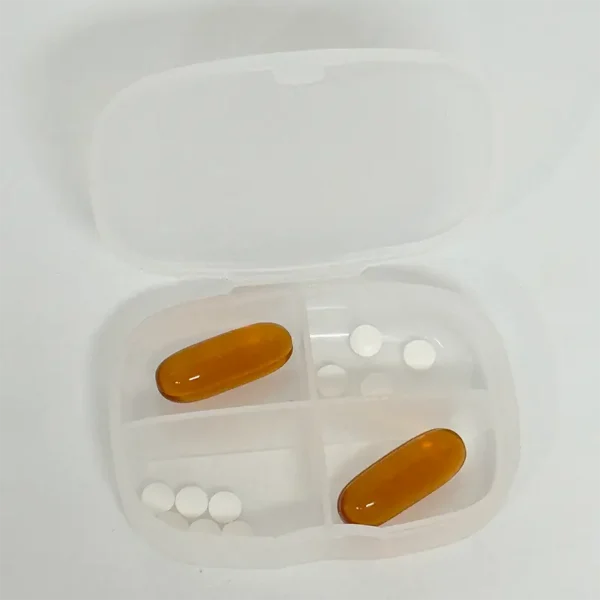 Economical 4 Compartment Pill Box (4)