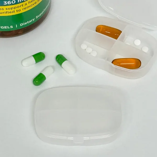 Economical 4 Compartment Pill Box (5)