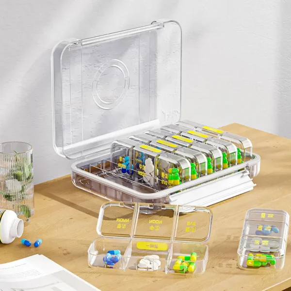 Extra Large 7 Day Pill Organizer (4)