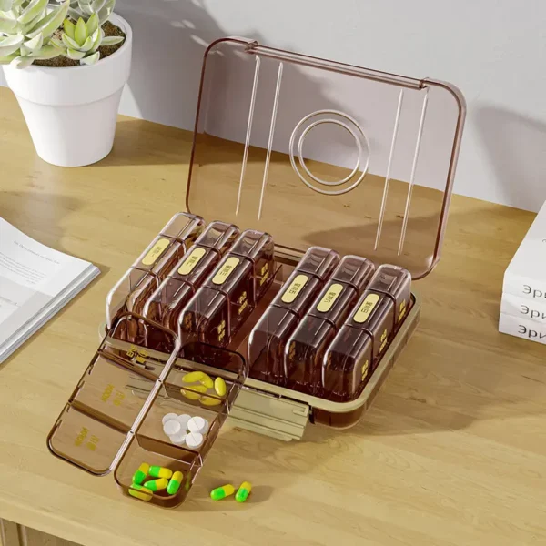 Extra Large 7 Day Pill Organizer (5)