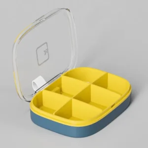 Hot Selling High Quality 6 Compartment Pill Box Portable Pill Organizer Waterproof Pill Case (5)