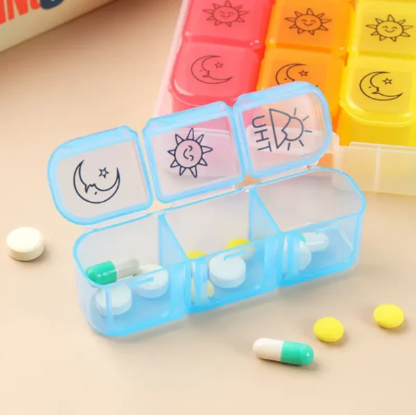 Large Capacity 7 Day Pill Organizer (1)