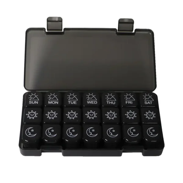 Large Capacity 7 Day Pill Organizer (8)
