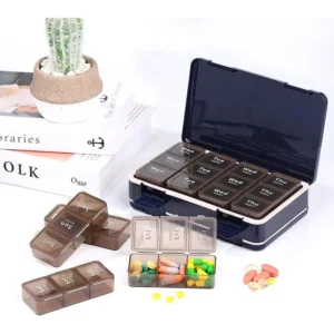 Large Capacity Weekly Pill Organizerroutine (9)