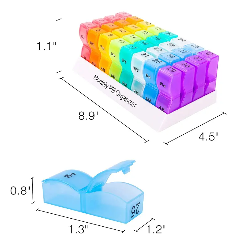 Monthly Pill Organizer (2)