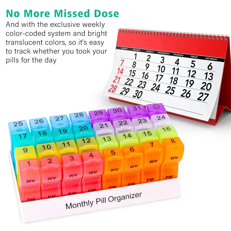 Monthly Pill Organizer (3)