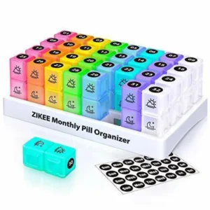 Monthly Pill Organizer AM PM (4)