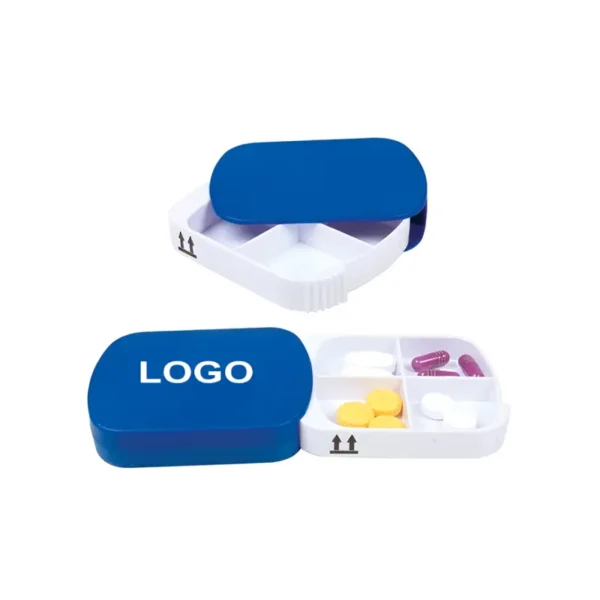 One Day 4 Compartment Sliding Pill Box (5)