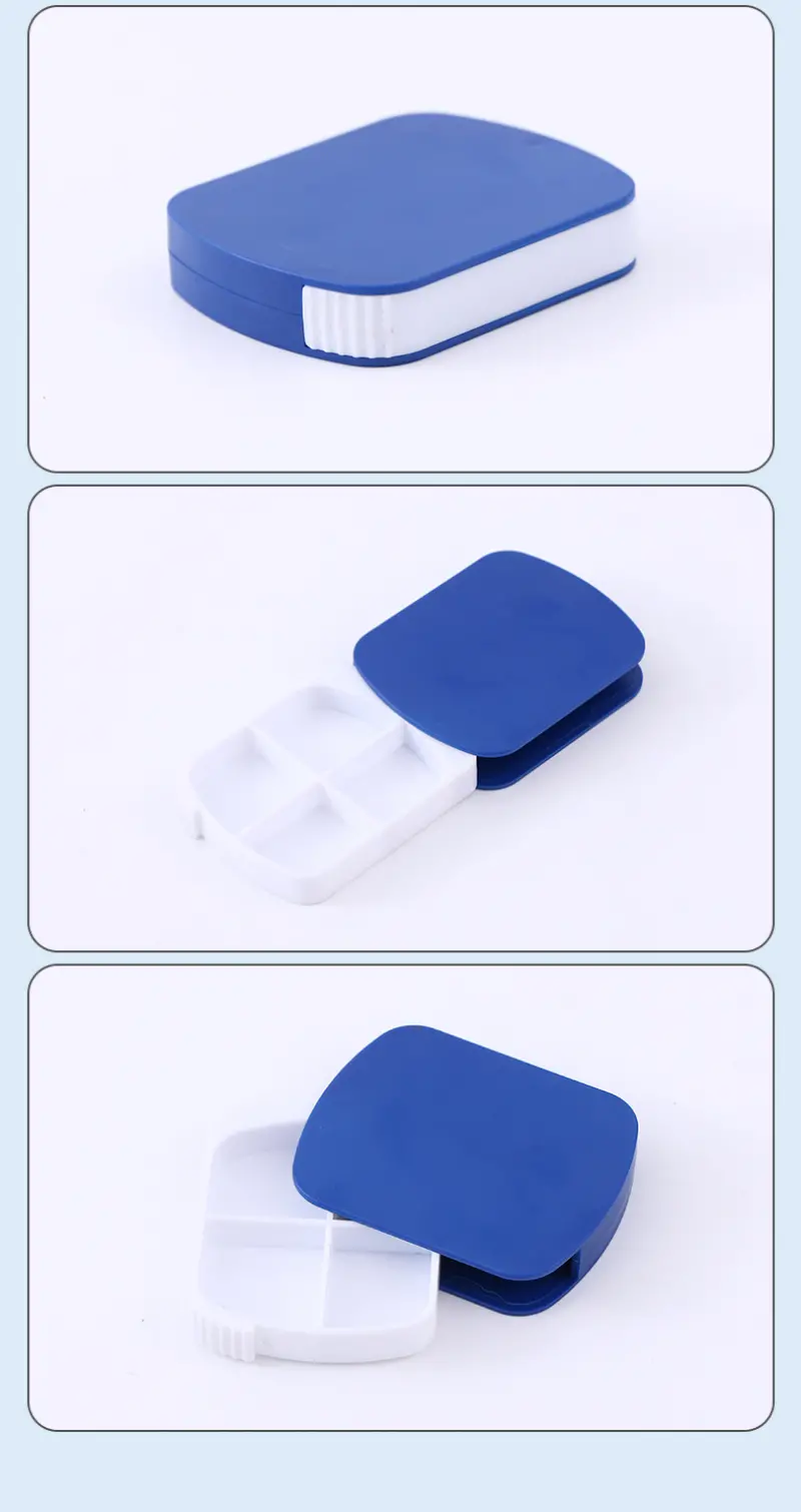 One Day 4 Compartment Sliding Pill Box – BS0818J (8)