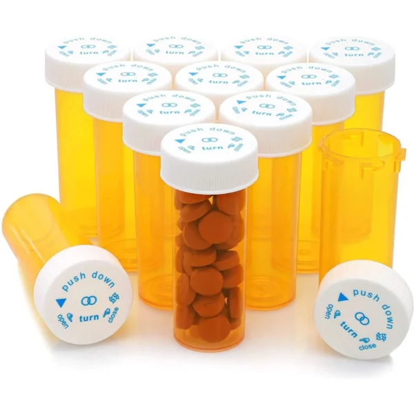 PP Medicine Bottle with Safety Cap (6)
