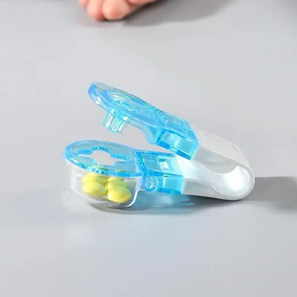 Pill Picker Pill Punch for Seniors Pill Divider with Storage Compartment (2)