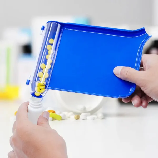 Pill Tray & Spatula for Tablets (4)