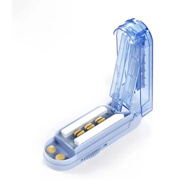 Portable Best Pill Cutter for Small or Large Pills Designed Cuts Vitamins Pill Splitter (1)
