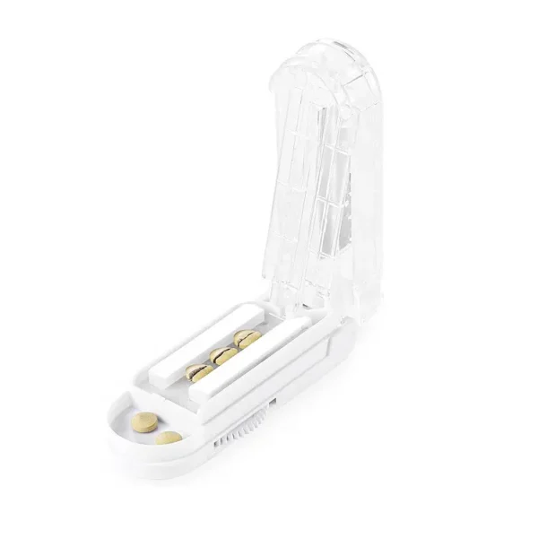 Portable Best Pill Cutter for Small or Large Pills Designed Cuts Vitamins Pill Splitter (2)